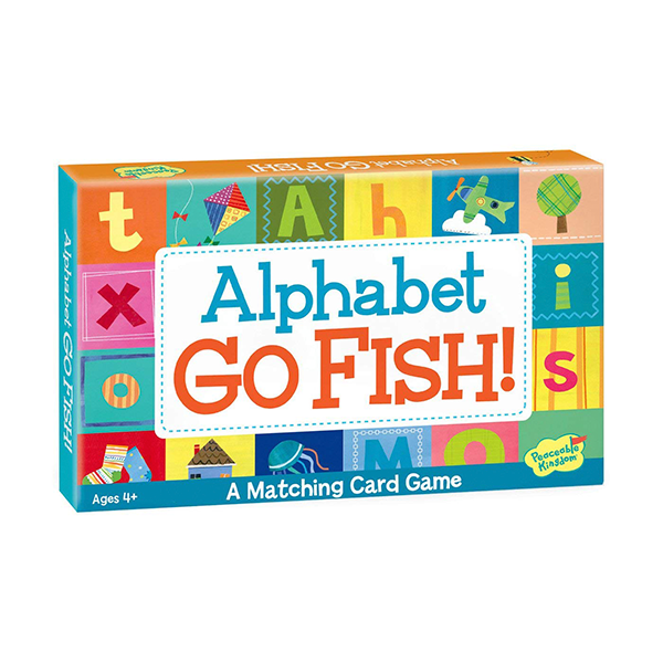 Peaceable Kingdom Alphabet Go Fish! Card Game