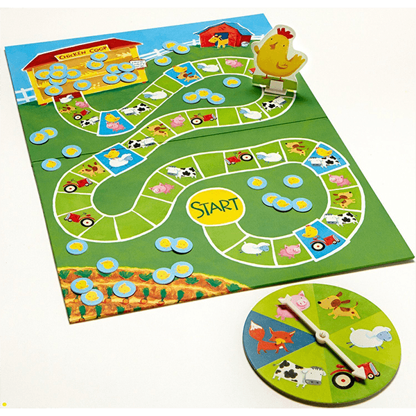 Peaceable Kingdom Count your Chickens Game