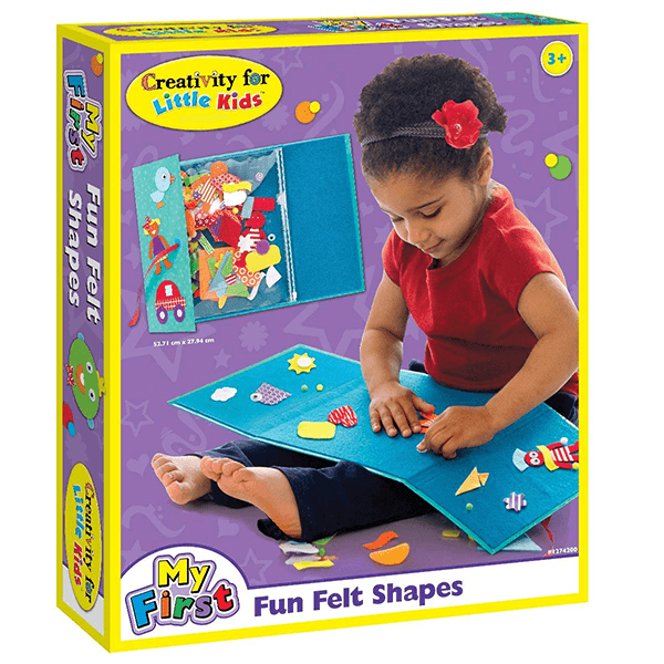Open Box Creativity for Kids My First Fun Felt Shapes