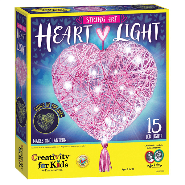 Creativity for Kids String Art Heart Light Kit