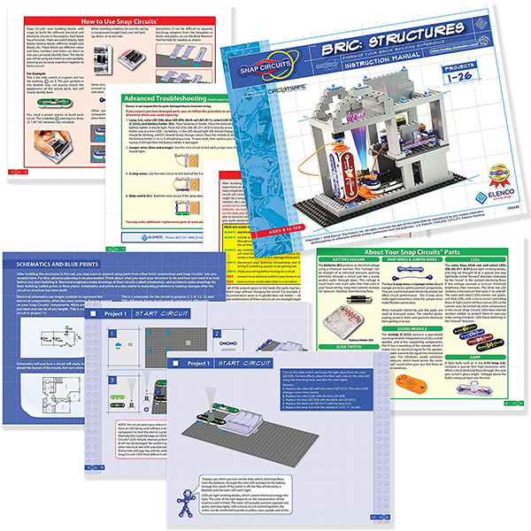 Snap Circuits Bric Structures Set