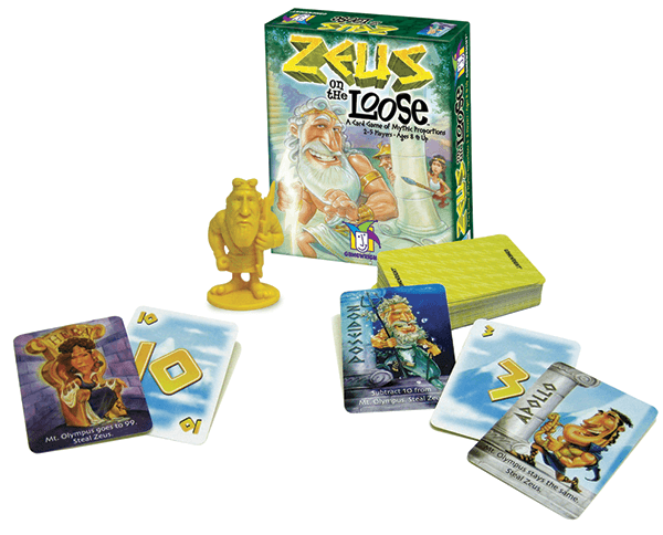 Discontinued Gamewright Zeus on the Loose Card Game