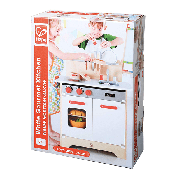 Hape White Gourmet Kitchen Playset