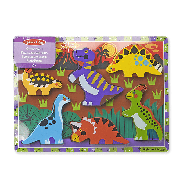 Melissa & Doug Dinosaur Chunky Puzzle