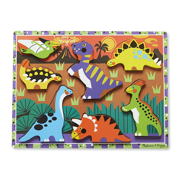 Melissa & Doug Dinosaur Chunky Puzzle