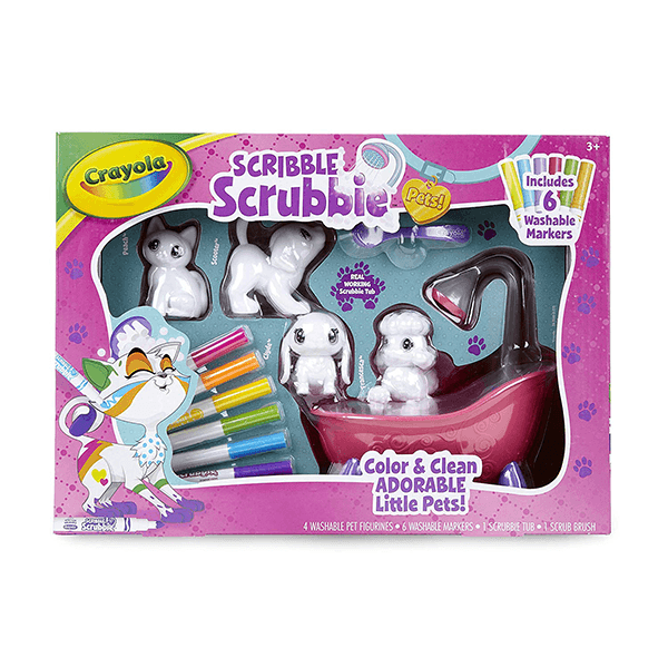 Crayola Scribble Scrubbie Pets Playset