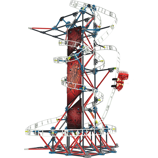 Knex web top weaver roller coaster