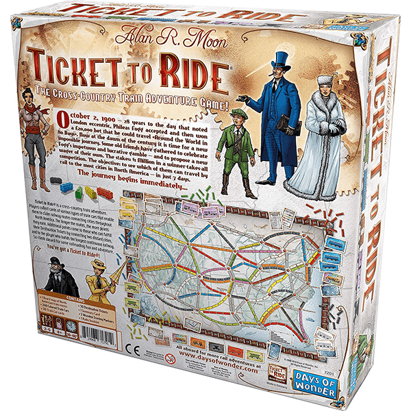 Days of Wonder Ticket To Ride: Board Game