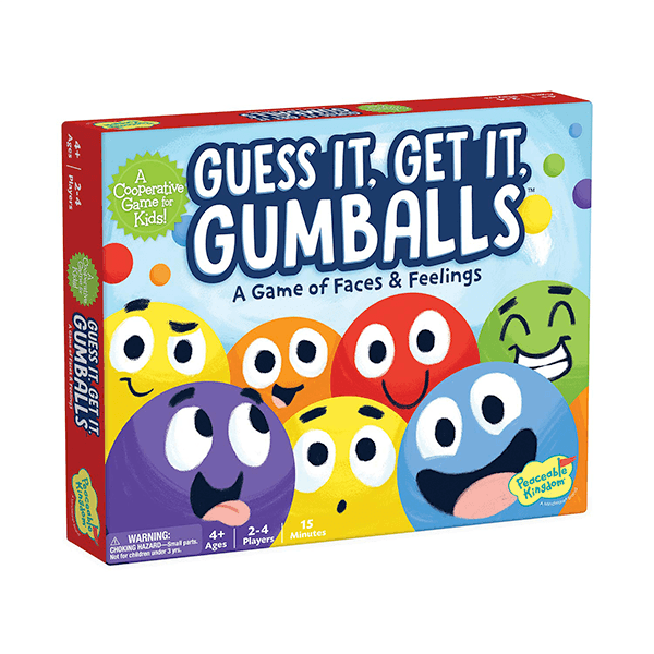 Peaceable Kingdom Guess It Get It Gumballs