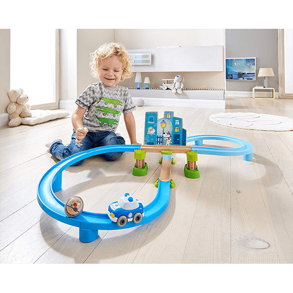 Haba Kullerbu Police Chase Playset