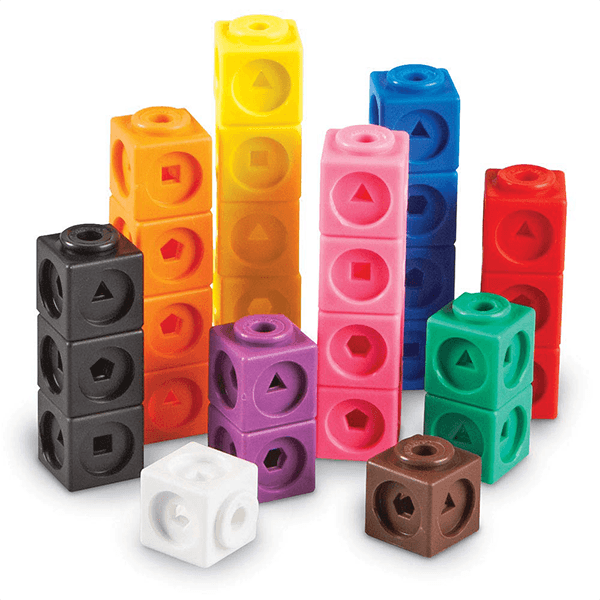 Learning Resources Mathlink Cubes Set of 100