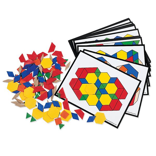 Learning Resources Pattern Block Activity Set