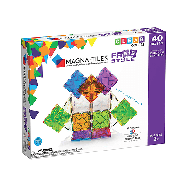 Magna-Tiles Freestyle 40 Piece Set