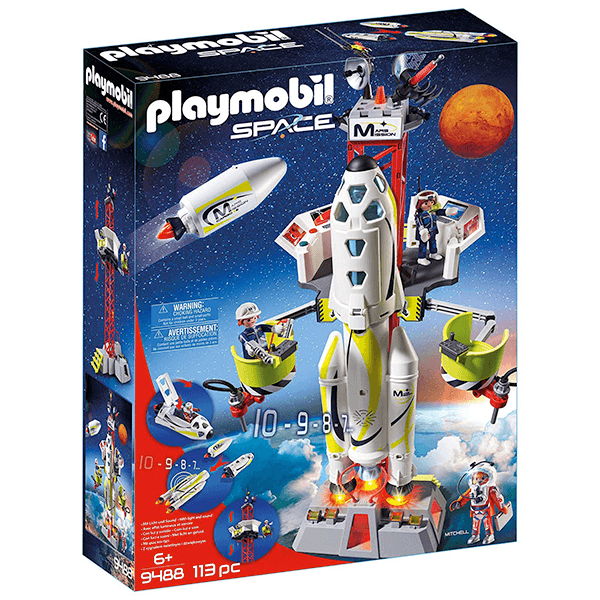 Playmobil Mission Rocket with Launch Site