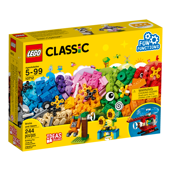 Discontinued LEGO® Classic 10712 Bricks and Gears