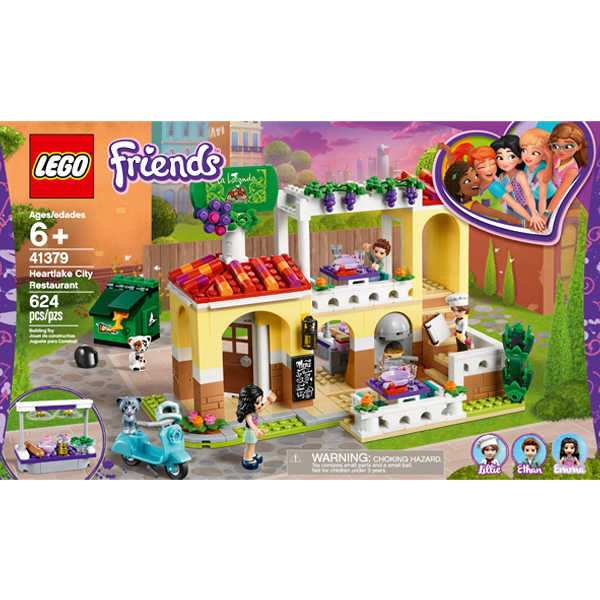 Discontinued LEGO® Friends 41379 Heartlake City Restaurant