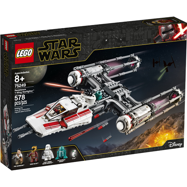 Discontinued LEGO® Star Wars™ 75249 Resistance Y-Wing Starfighter™