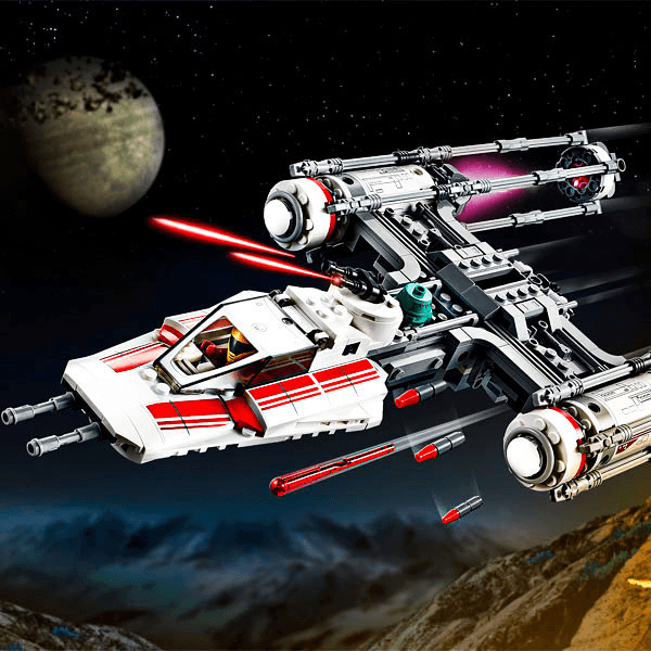 LEGO Star Wars 75249 Resistance Y Wing Starfighter JR Toy Company