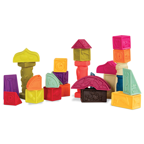 B. Toys One Two Squeeze Blocks