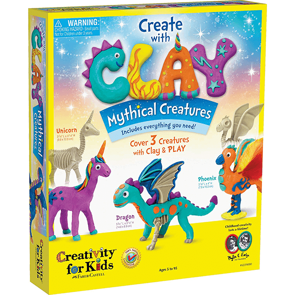 Creativity for Kids Create with Clay Mythical Creatures