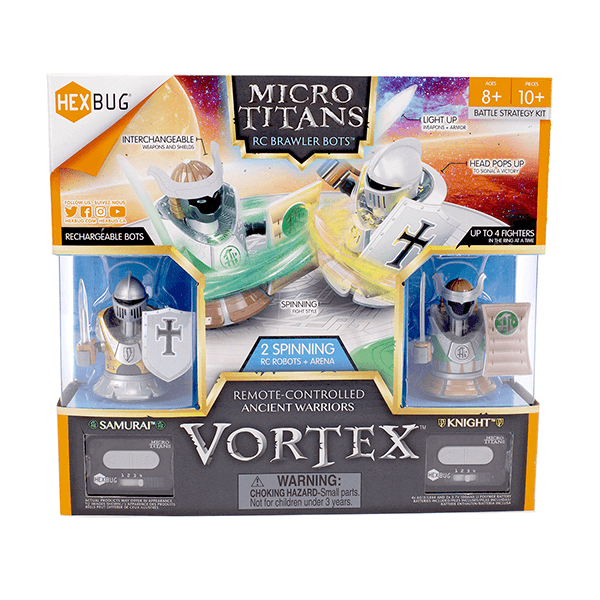 HEXBUG Micro Titans Vortex (Knight vs Samurai)