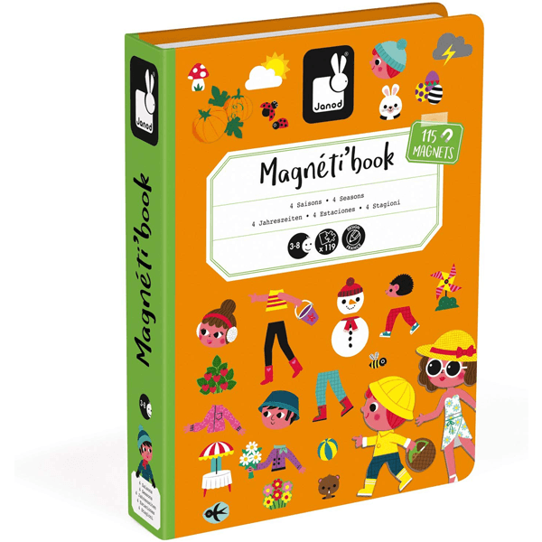 English Alphabet Magneti'Book by Janod