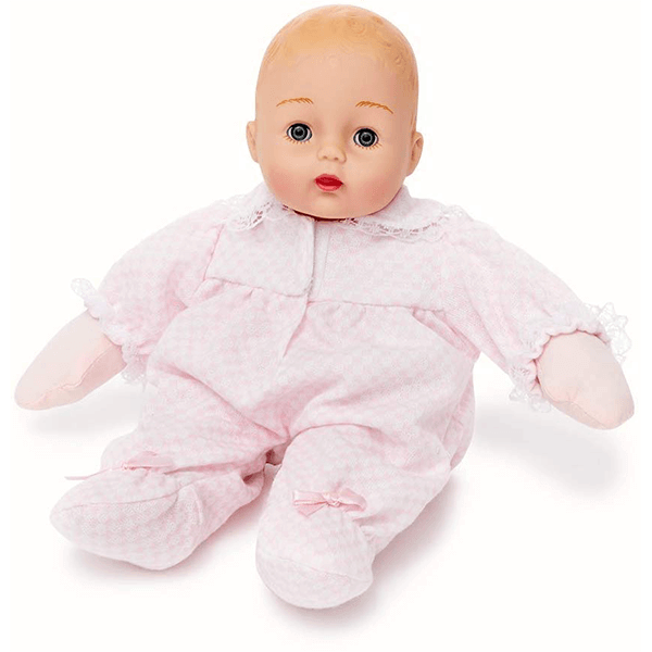 Madame Alexander Baby Huggums Doll With Pink Check Outfit