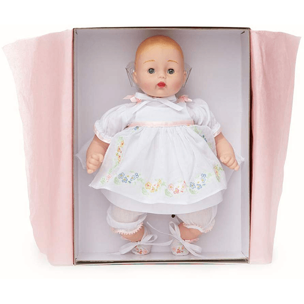 Madame Alexander Baby Huggums Doll With Pretty Pinafore Outfit