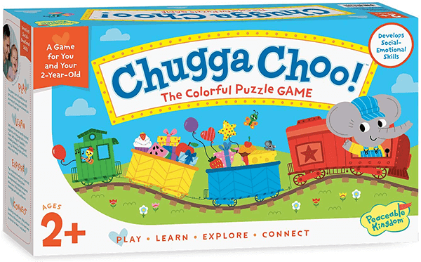 Peaceable Kingdom Chugga Choo! Board Game