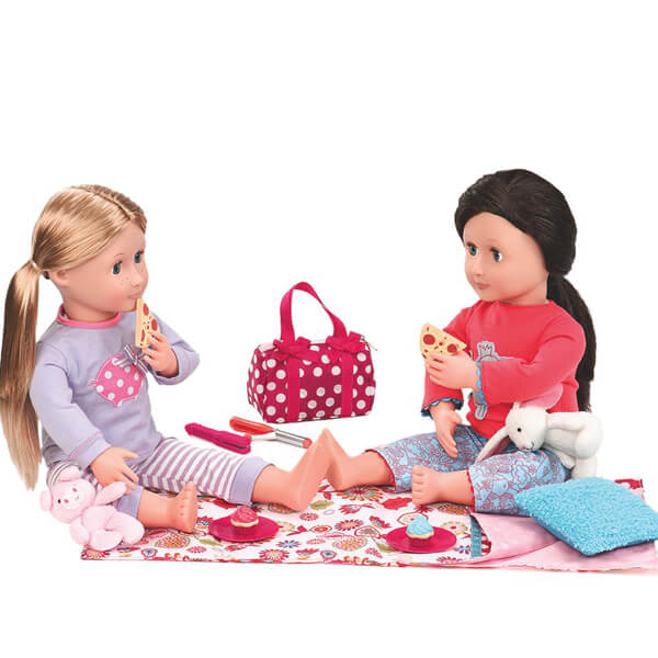 Our Generation Pizza Party Sleepover Accessory Set