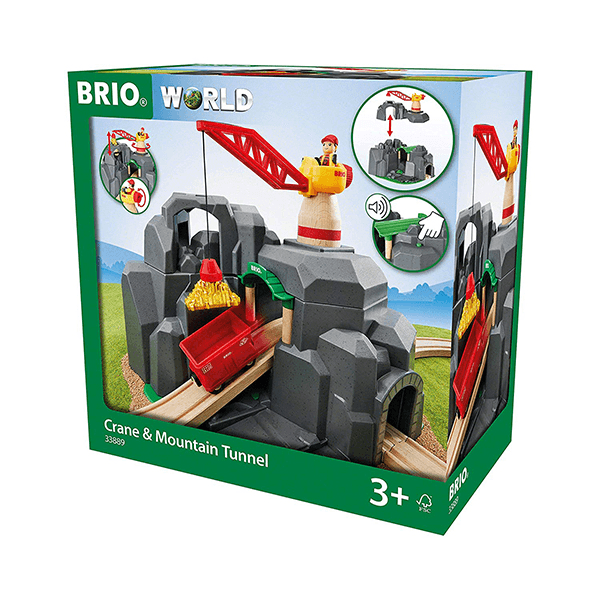 Brio World Crane & Mountain Tunnel