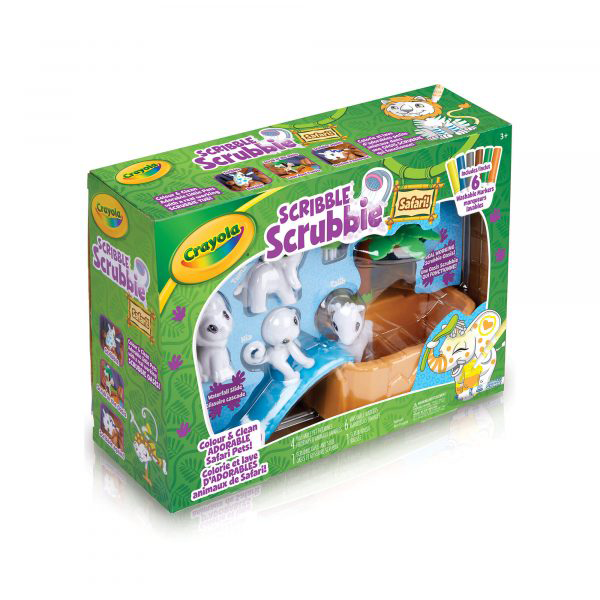 crayola scribble scrubbie toy pet playset