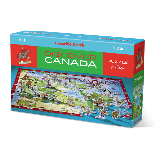 Crocodile Creek - Discover Canada 100 Piece Educational Puzzle