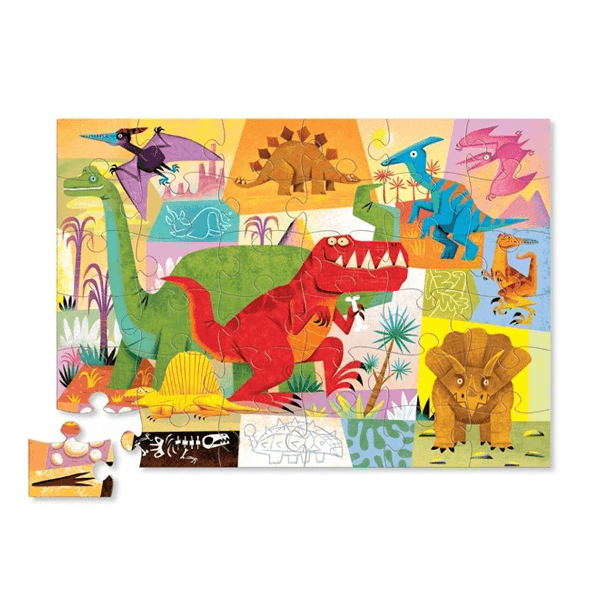 Crocodile Creek Dinosaur 36 Piece Jigsaw Floor Puzzle