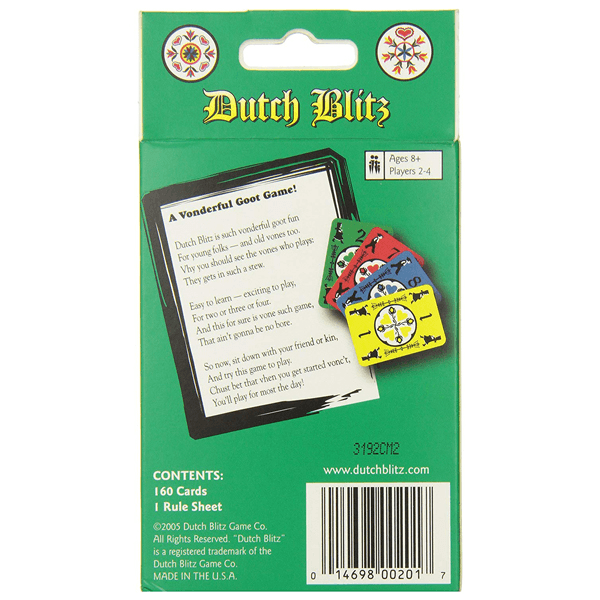 Dutch Blitz Card Game