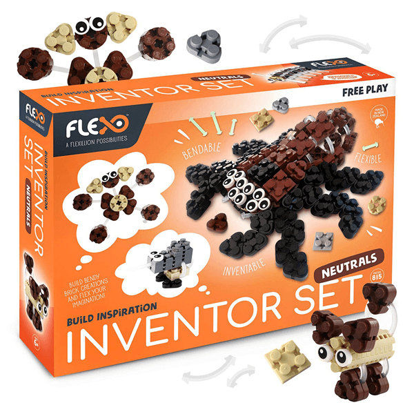 Flexo Free Play Inventor Set Neutrals