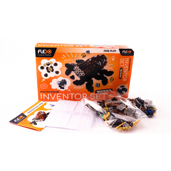 Flexo Free Play Inventor Set Neutrals