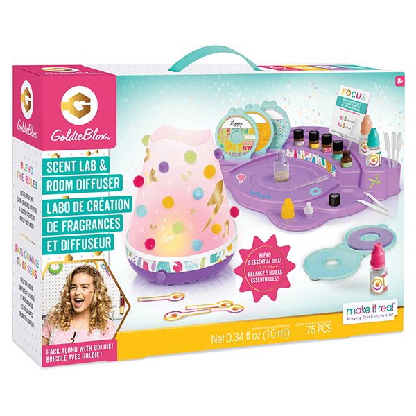 Make It Real GoldieBlox Scent Lab and Room