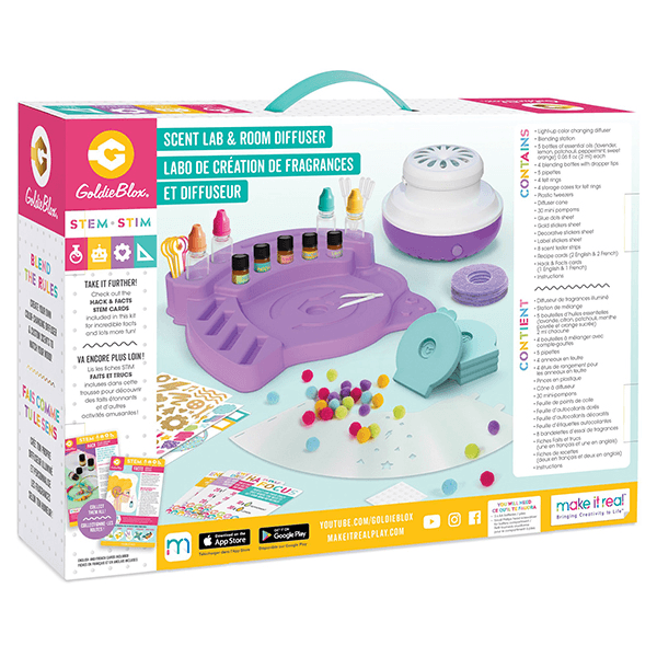 Make It Real GoldieBlox Scent Lab and Room