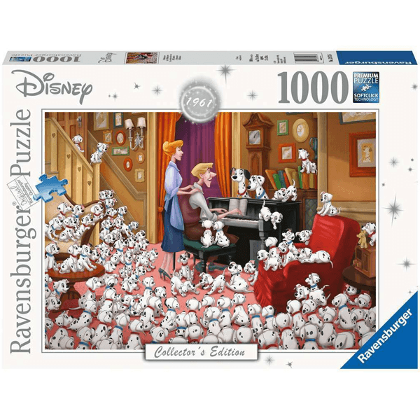 Ravensburger Disney Artist Collection 101 Dalmatians 1000 Piece Puzzle