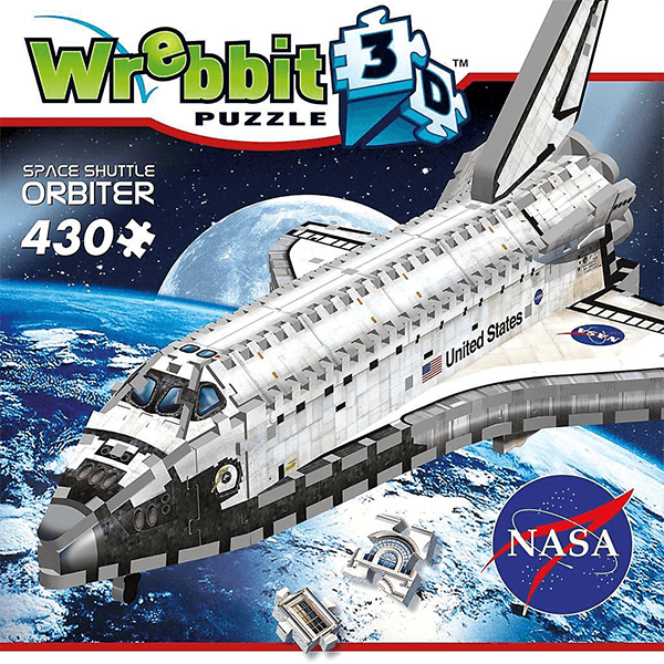 Wrebbit 3D Space Shuttle Orbiter 3D Jigsaw Puzzle