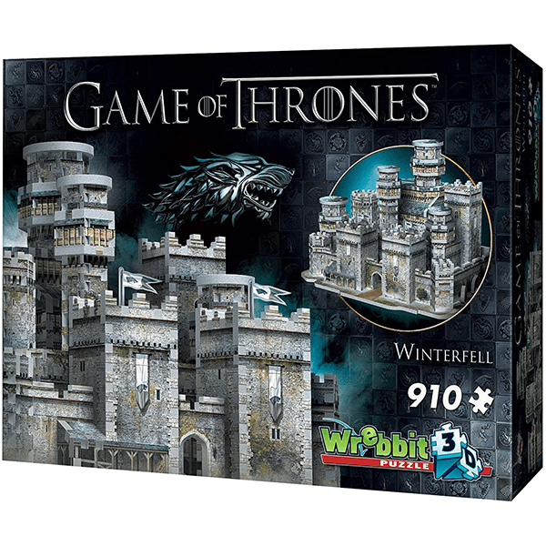 Wrebbit 3D - Game of Thrones Winterfell 3D Jigsaw Puzzle