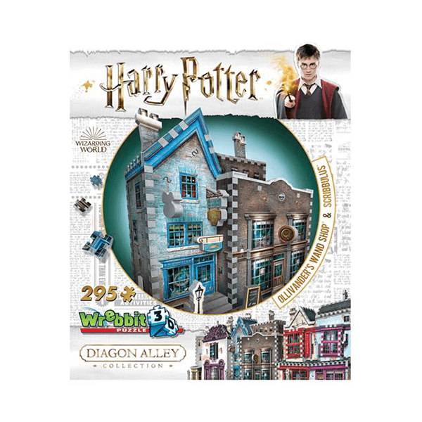 Wrebbit 3D Harry Potter™ Ollivander's Wand Shop & Scribbulus 3D Puzzle