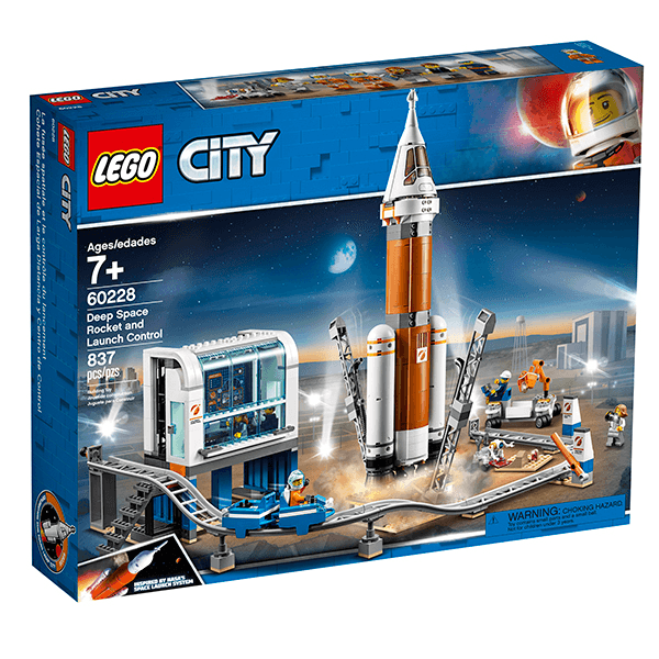 Discontinued LEGO® City 60228 Deep Space Rocket and Launch Control