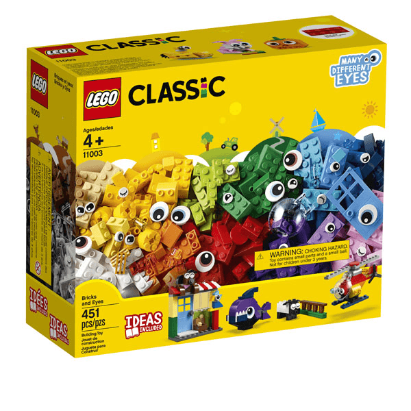 Discontinued LEGO® Classic 11003 Bricks and Eyes