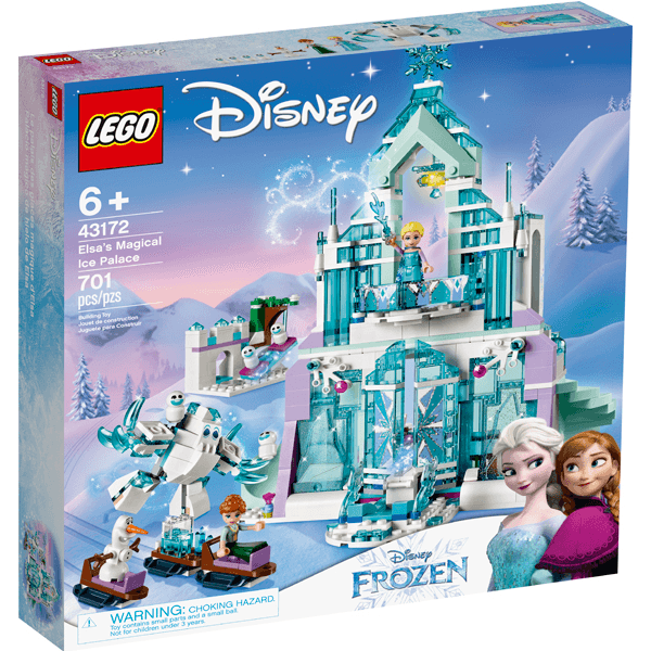 Discontinued LEGO® Disney Frozen 43172 Elsa's Magical Ice Palace