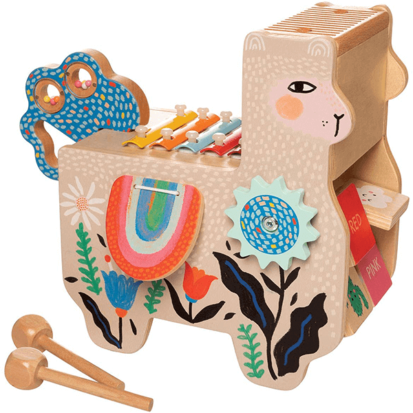 Manhattan Toy Musical Llama Wooden Instrument