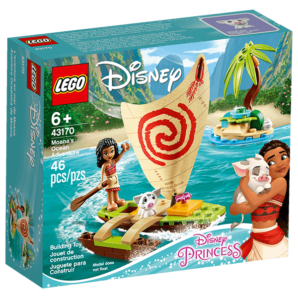 Discontinued LEGO® Disney 43170 Moana's Ocean Adventure