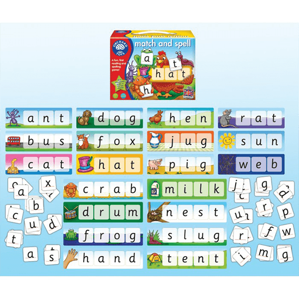 Orchard Toys Match and Spell Board Game