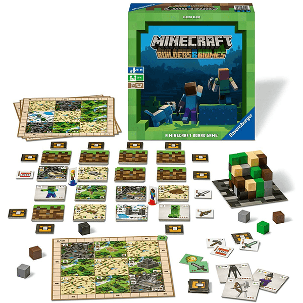 Ravensburger Minecraft: Builders & Biomes Board Game